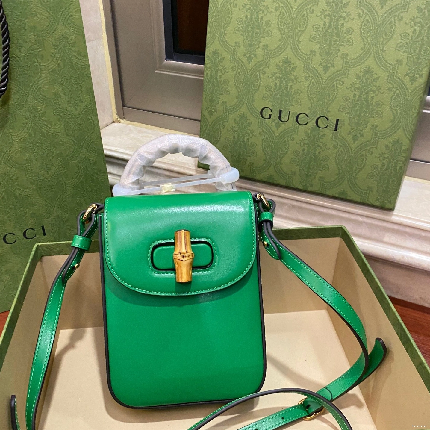 handbag mini Gucci Bamboo 0730